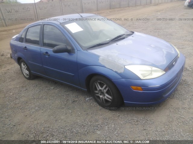 1FAHP34372W136376 - 2002 FORD FOCUS SE/SE COMFORT/SE SPORT BLUE photo 1