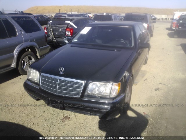 WDBGA51G0VA340740 - 1997 MERCEDES-BENZ S 500 BLACK photo 6