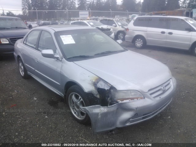 1HGCG66802A176098 - 2002 HONDA ACCORD EX/SE SILVER photo 1