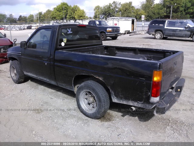 1N6SD11S4TC369009 - 1996 NISSAN TRUCK XE BLACK photo 3