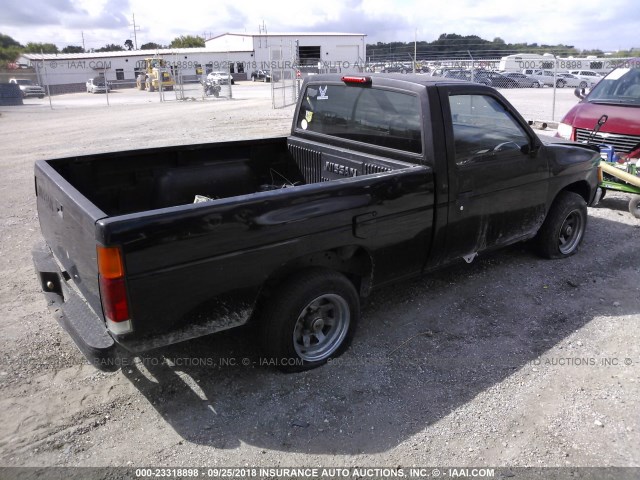 1N6SD11S4TC369009 - 1996 NISSAN TRUCK XE BLACK photo 4