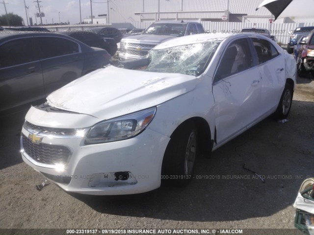 1G11B5SA0GF113058 - 2016 CHEVROLET MALIBU LIMITED LS WHITE photo 2