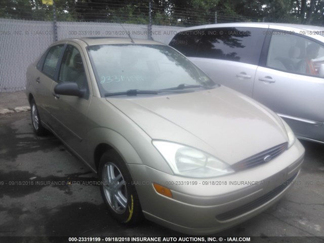 1FAFP34P92W226039 - 2002 FORD FOCUS SE/SE COMFORT GOLD photo 1