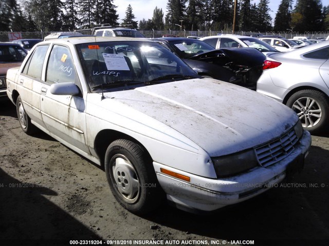 1G1LD55M4TY213686 - 1996 CHEVROLET CORSICA WHITE photo 1