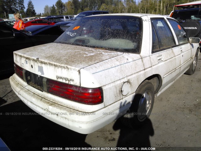 1G1LD55M4TY213686 - 1996 CHEVROLET CORSICA WHITE photo 4