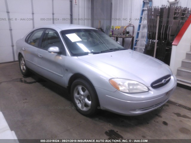 1FAFP55S02A141263 - 2002 FORD TAURUS SES SILVER photo 1