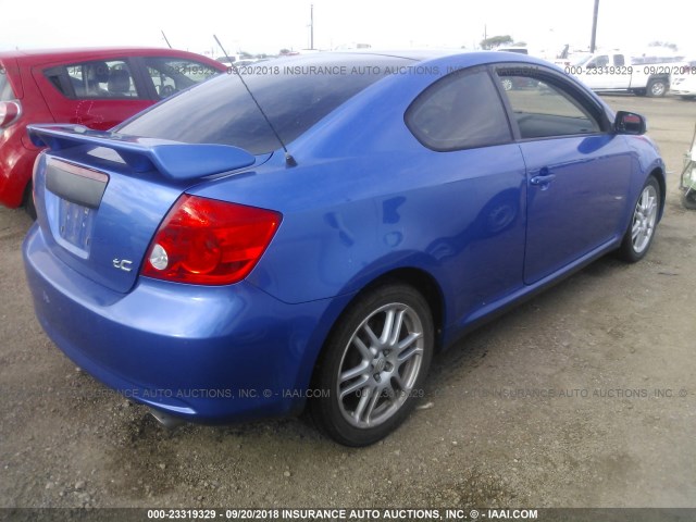 JTKDE167460128286 - 2006 TOYOTA SCION TC 蓝色 照片 4