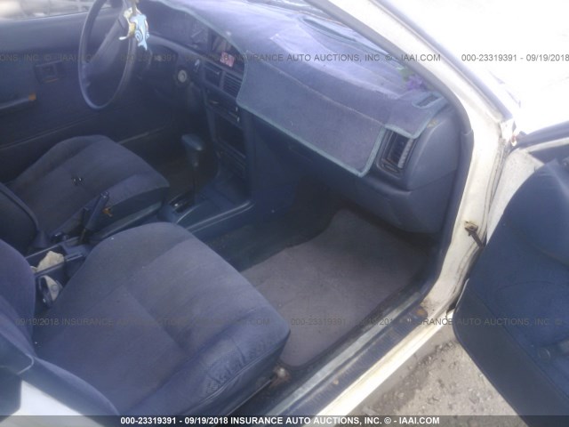 JT2AE94A4N0293852 - 1992 TOYOTA COROLLA DLX WHITE photo 5