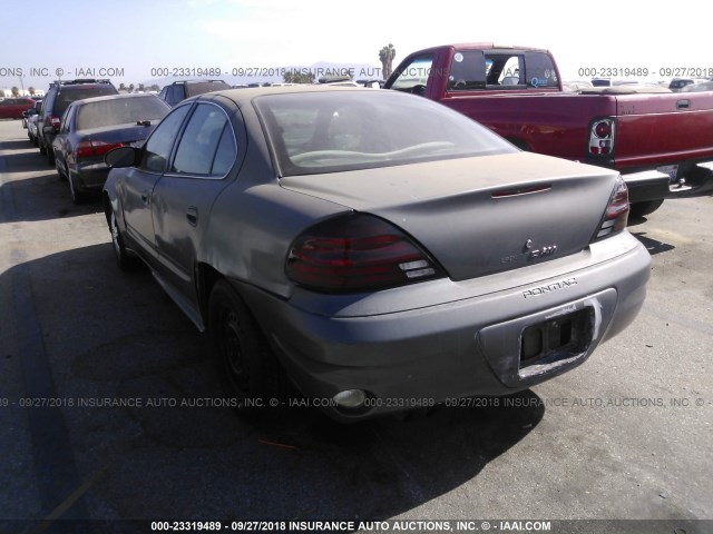 1G2NE52E75M156862 - 2005 PONTIAC GRAND AM SE GRAY photo 3