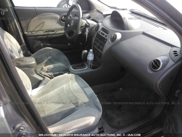 1G8AJ55F06Z132492 - 2006 SATURN ION LEVEL 2 GRAY photo 5
