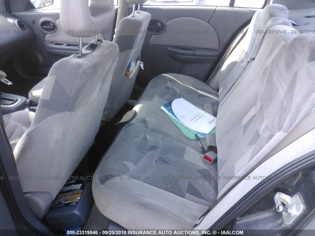 1G8AJ55F06Z132492 - 2006 SATURN ION LEVEL 2 GRAY photo 8