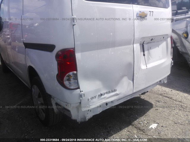 3N63M0YN3FK721879 - 2015 CHEVROLET CITY EXPRESS LS WHITE photo 6
