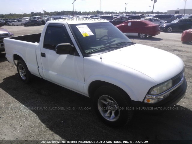 1GCCS14WX28123479 - 2002 CHEVROLET S TRUCK S10 WHITE photo 1