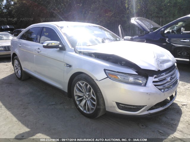 1FAHP2F85DG218252 - 2013 FORD TAURUS LIMITED SILVER photo 1