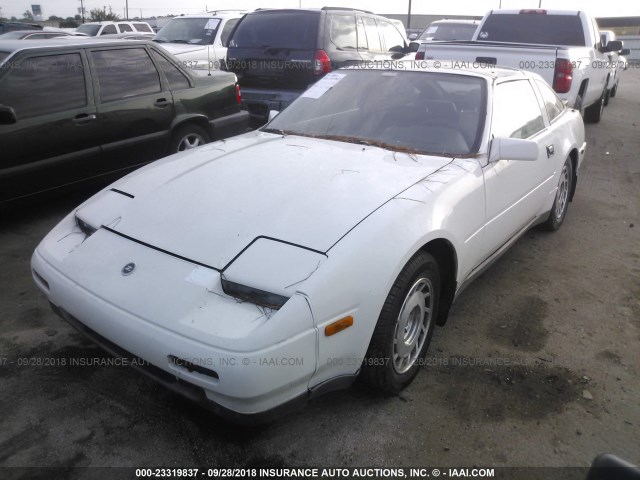 JN1HZ16SXHX123706 - 1987 NISSAN 300ZX 2+2 WHITE photo 2