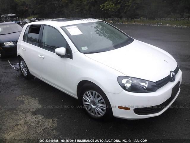 WVWDB7AJ0CW111158 - 2012 VOLKSWAGEN GOLF 白色 照片 1