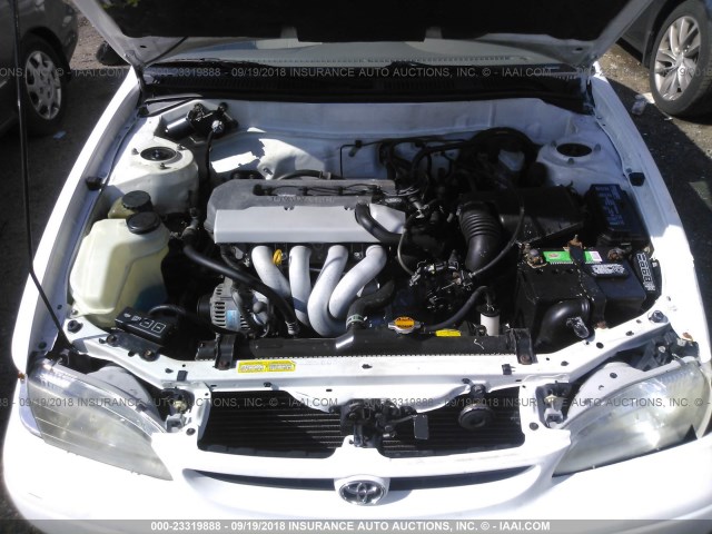 2T1BR12E6XC155276 - 1999 TOYOTA COROLLA VE/CE/LE 白色 照片 10