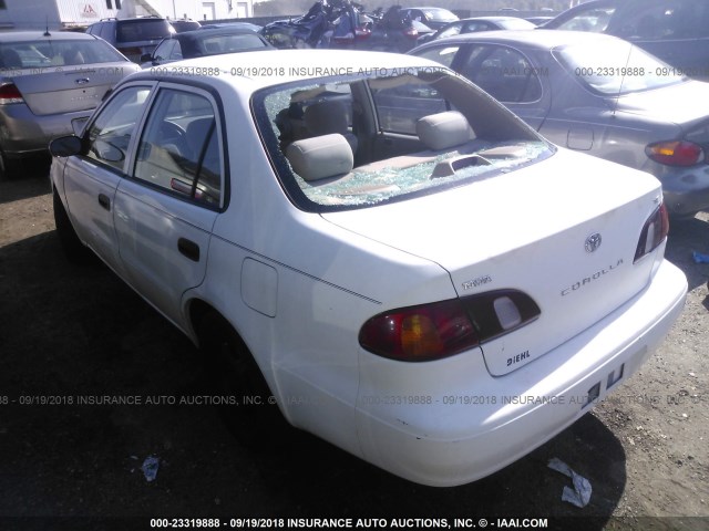 2T1BR12E6XC155276 - 1999 TOYOTA COROLLA VE/CE/LE 白色 照片 3