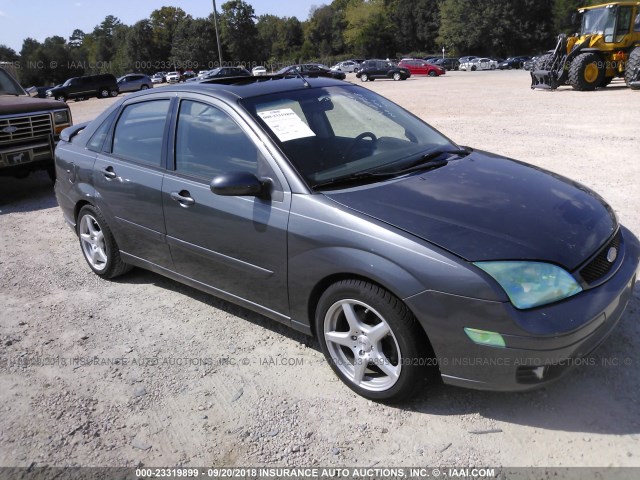 1FAFP38Z76W132758 - 2006 FORD FOCUS ZX4 ST GRAY photo 1