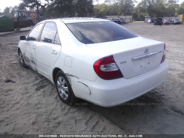 4T1BE32K33U233857 - 2003 TOYOTA CAMRY LE/XLE/SE Ağ foto 3