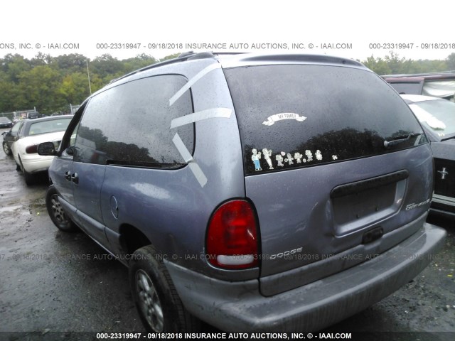 2B4GP44R4VR138600 - 1997 DODGE GRAND CARAVAN SE/SPORT GRAY photo 3