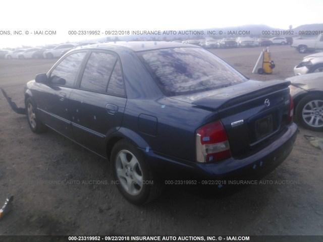 JM1BJ2213Y0233261 - 2000 MAZDA PROTEGE ES BLUE photo 3