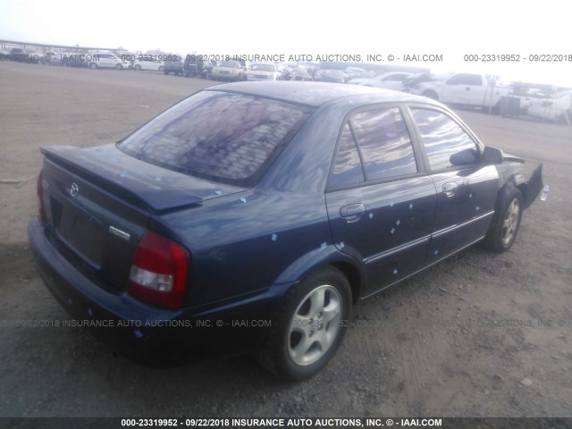 JM1BJ2213Y0233261 - 2000 MAZDA PROTEGE ES 蓝色 照片 4