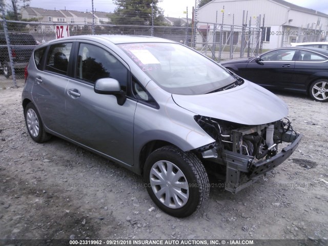 3N1CE2CP9EL384165 - 2014 NISSAN VERSA NOTE S/S PLUS/SV/SL GRAY photo 1