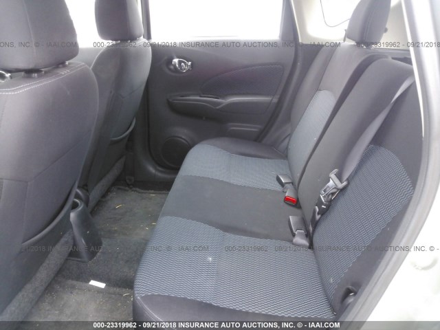 3N1CE2CP9EL384165 - 2014 NISSAN VERSA NOTE S/S PLUS/SV/SL GRAY photo 8