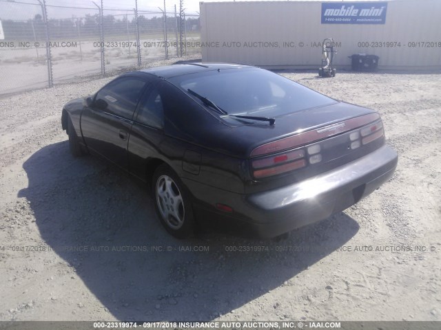 JN1RZ26H9NX520270 - 1992 NISSAN 300ZX 2+2 BLACK photo 3