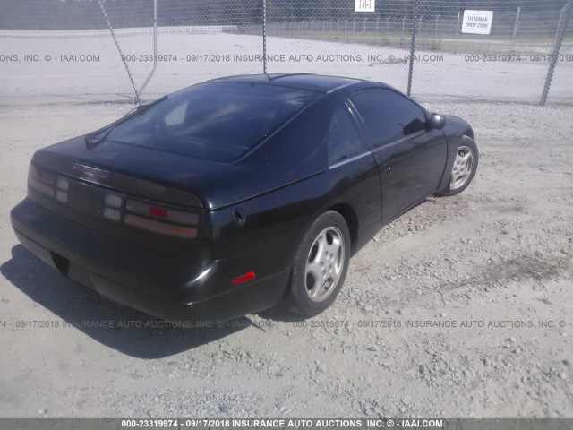 JN1RZ26H9NX520270 - 1992 NISSAN 300ZX 2+2 BLACK photo 4