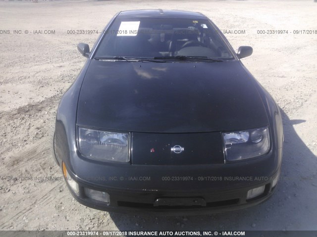 JN1RZ26H9NX520270 - 1992 NISSAN 300ZX 2+2 BLACK photo 6