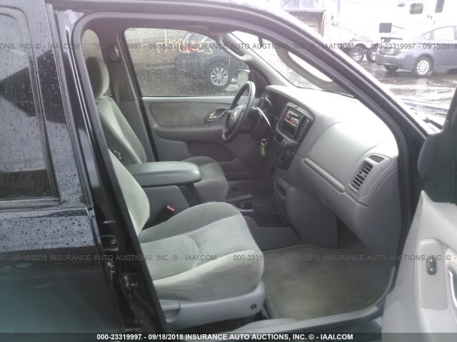 4F2YU08152KM59794 - 2002 MAZDA TRIBUTE LX/ES BLACK photo 5