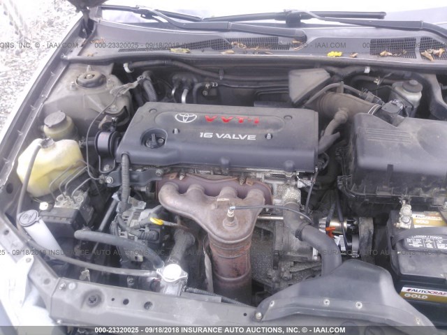 JTDBE30K763054531 - 2006 TOYOTA CAMRY LE/XLE GRAY photo 10