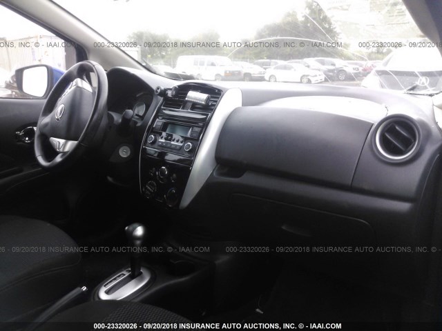 3N1CE2CP9FL366704 - 2015 NISSAN VERSA NOTE S/S PLUS/SV/SL/SR BLUE photo 5