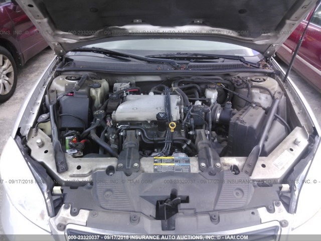 2G1WJ15K079291079 - 2007 CHEVROLET MONTE CARLO LS 银色 照片 10