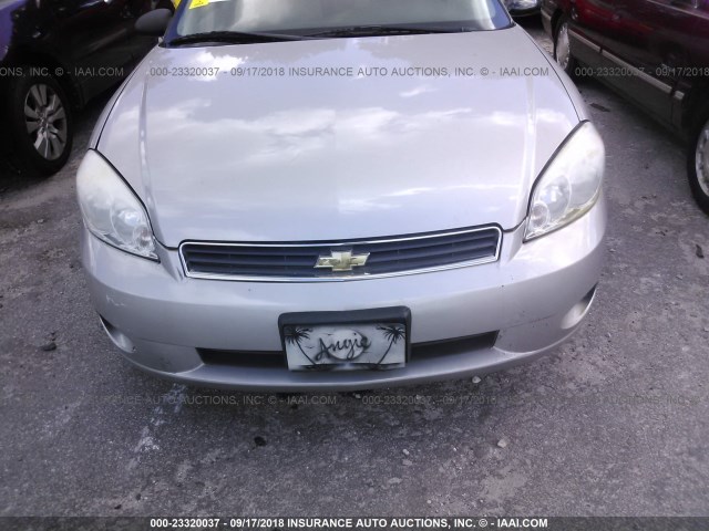 2G1WJ15K079291079 - 2007 CHEVROLET MONTE CARLO LS 银色 照片 6