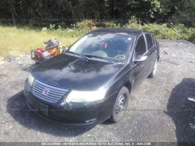 1G8AJ52FX5Z162599 - 2005 SATURN ION LEVEL 2 BLACK photo 2