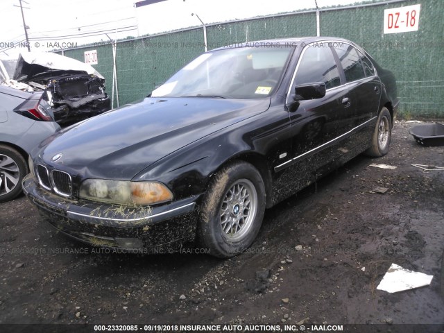 WBADD6324VBW12216 - 1997 BMW 528 I AUTOMATIC BLACK photo 2