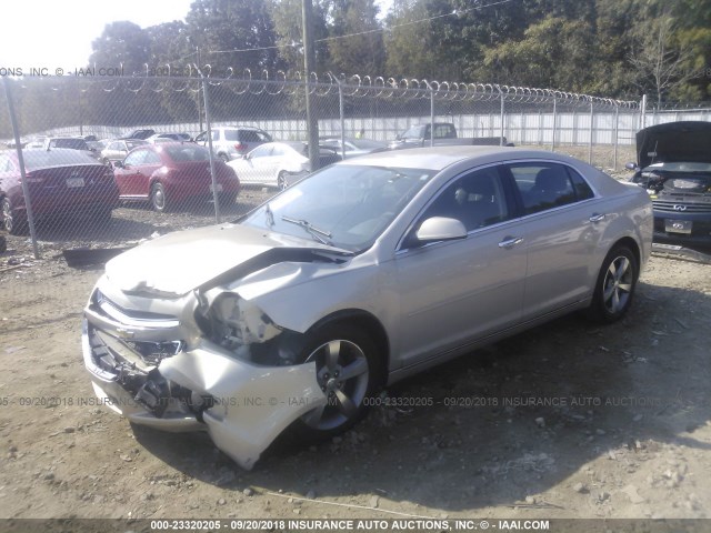 1G1ZC5E04CF157271 - 2012 CHEVROLET MALIBU 1LT TAN photo 2