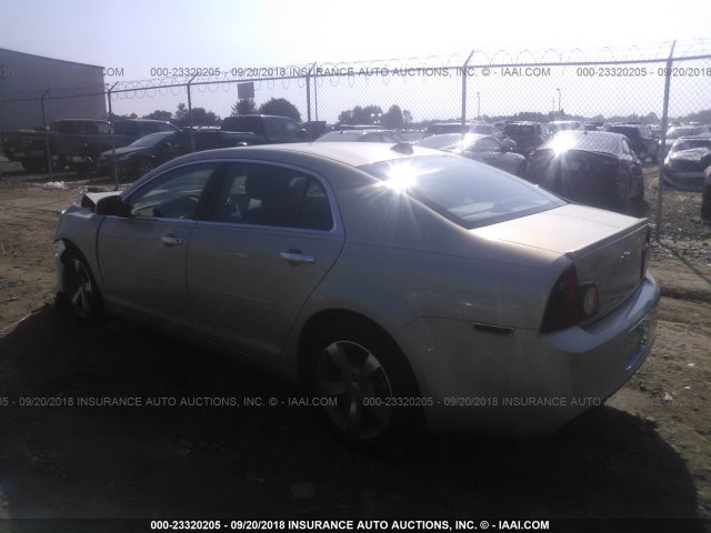 1G1ZC5E04CF157271 - 2012 CHEVROLET MALIBU 1LT TAN photo 3