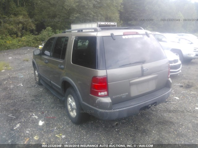 1FMZU73K03UC61123 - 2003 FORD EXPLORER XLT/XLT SPORT/NBX 金色 照片 3