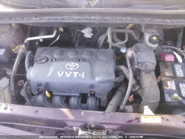 JTLKT324654007878 - 2005 TOYOTA SCION XB Күлгін фото 10