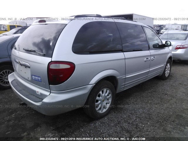 2C8GP54L91R260611 - 2001 CHRYSLER TOWN & COUNTRY LXI SILVER photo 4