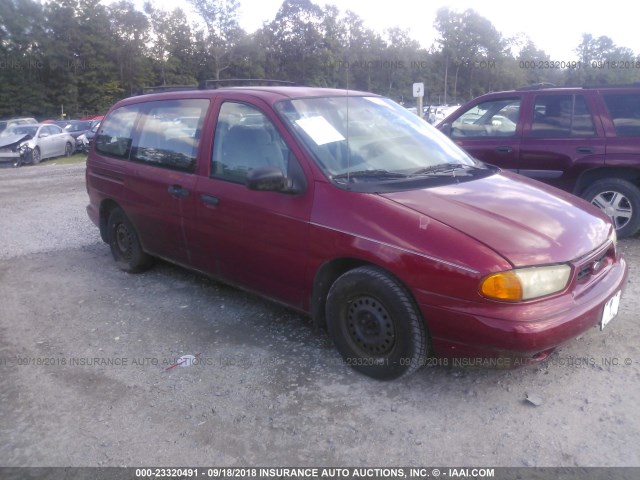 2FMZA51U5WBC52221 - 1998 FORD WINDSTAR WAGON RED photo 1