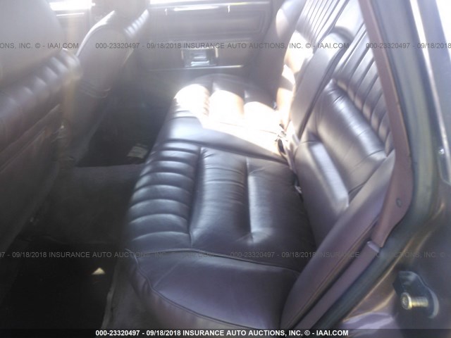 1LNBM81F2KY707731 - 1989 LINCOLN TOWN CAR BROWN photo 8