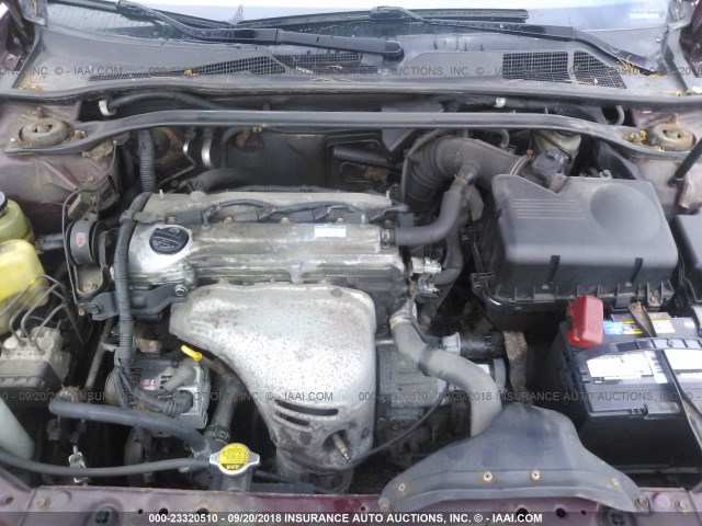 JTDBE32K520056089 - 2002 TOYOTA CAMRY LE/XLE/SE Марун фото 10