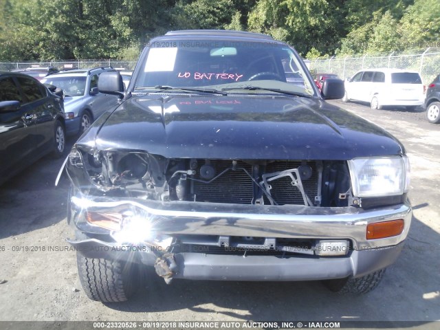 JT3HN86R4W0170187 - 1998 TOYOTA 4RUNNER SR5 BLACK photo 6