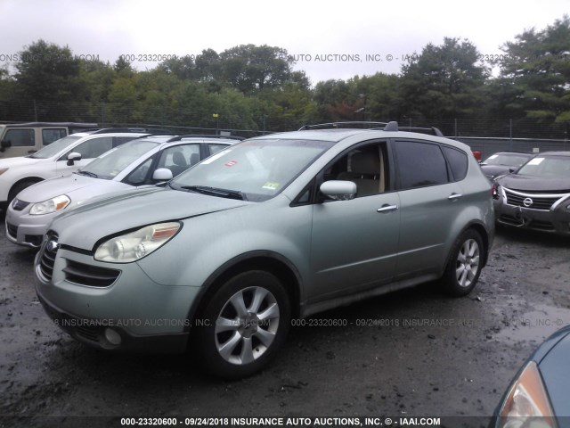 4S4WX86D074405921 - 2007 SUBARU B9 TRIBECA 3.0 H6/3.0 H6 LIMITED GREEN photo 2