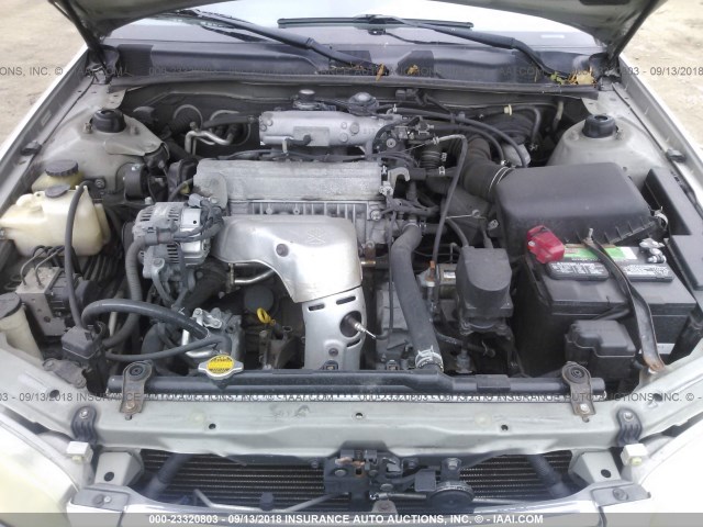 4T1BG22KX1U021328 - 2001 TOYOTA CAMRY CE/LE/XLE 银色 照片 10